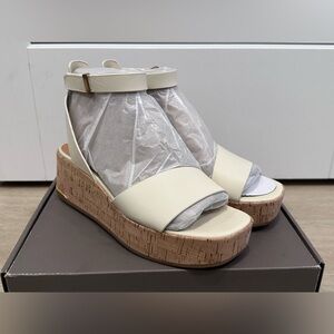 NWT Franco Sarto Wedge Sandals Sz 9